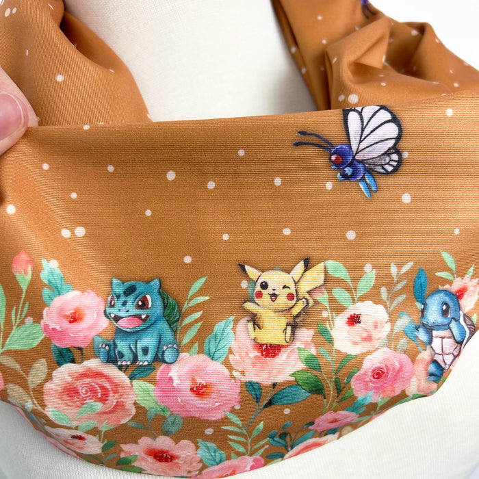 Pika-Polka Dot Infinity Scarf