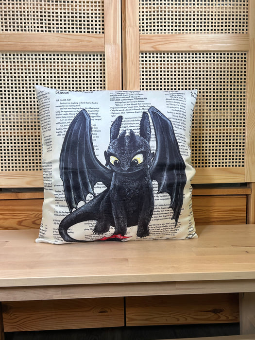 Pillow Case of a Tooth-less Dragon