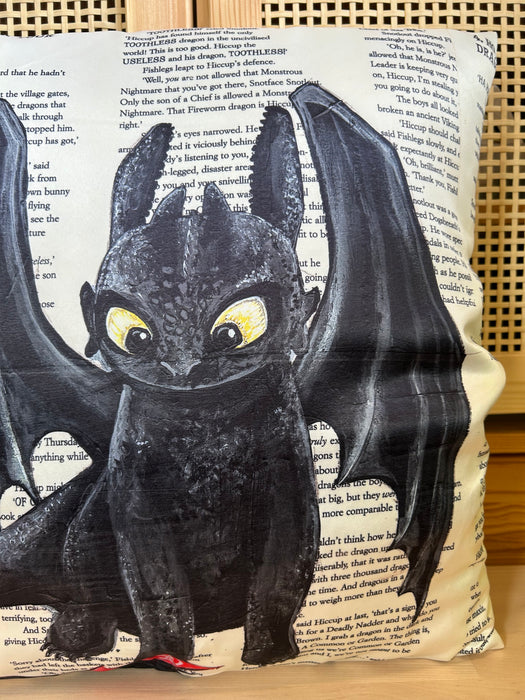 Pillow Case of a Tooth-less Dragon