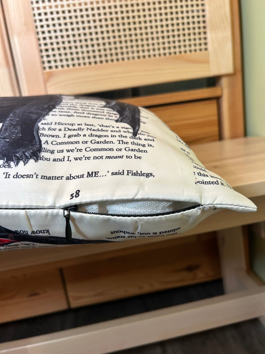 Pillow Case of a Tooth-less Dragon