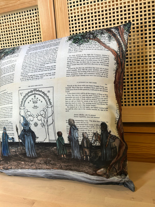 Pillow Case of The Gates of Moria