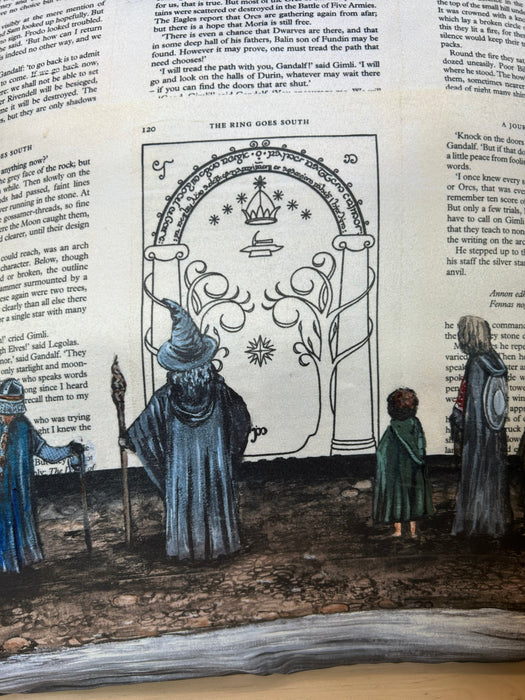 Pillow Case of The Gates of Moria