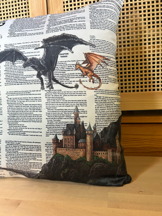 Pillow Case of The Dragon Riders Quadrant