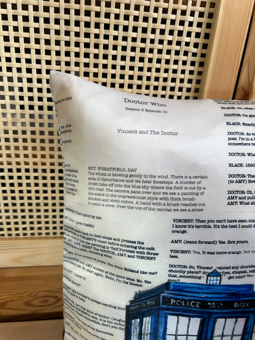 Pillow Case of Vincent & The Doctor