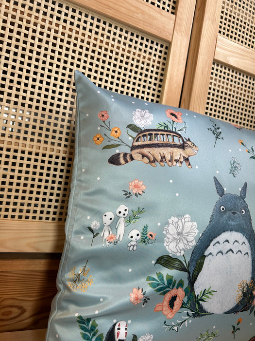 Pillow Case of Ghibli in Bloom