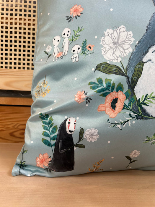 Pillow Case of Ghibli in Bloom