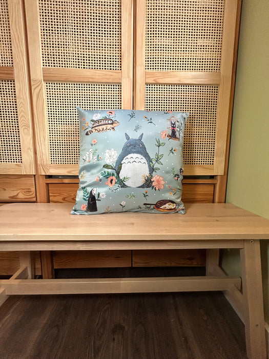 Pillow Case of Ghibli in Bloom