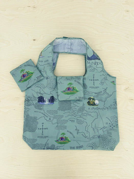 Folding Tote Bag of Middle Earth