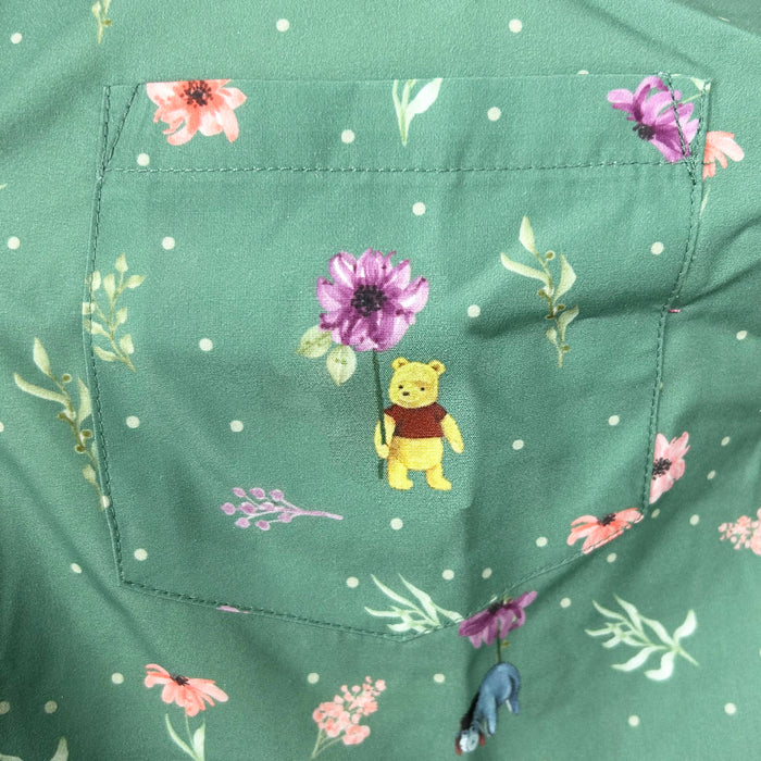 Winnie & Friends Floral Button-up Shirt