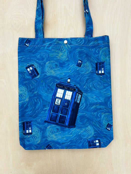 Deluxe Canvas Tote Bag of The Doctor