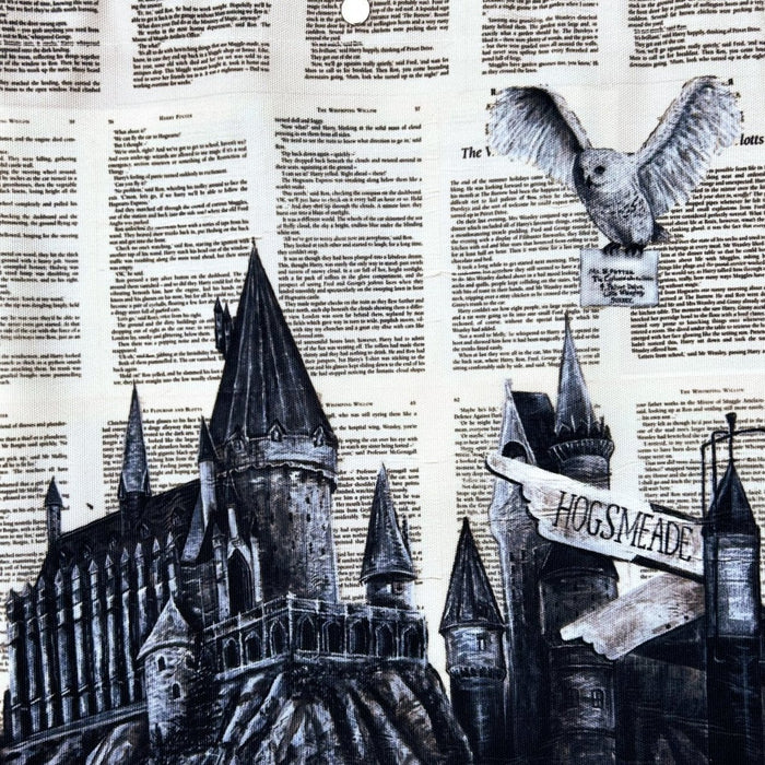 Deluxe Canvas Tote Bag of  Witchcraft and Wizardry