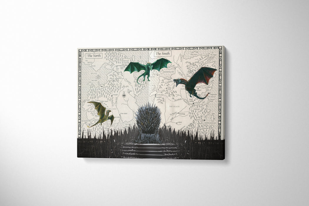 Canvas Print of The Iron Throne