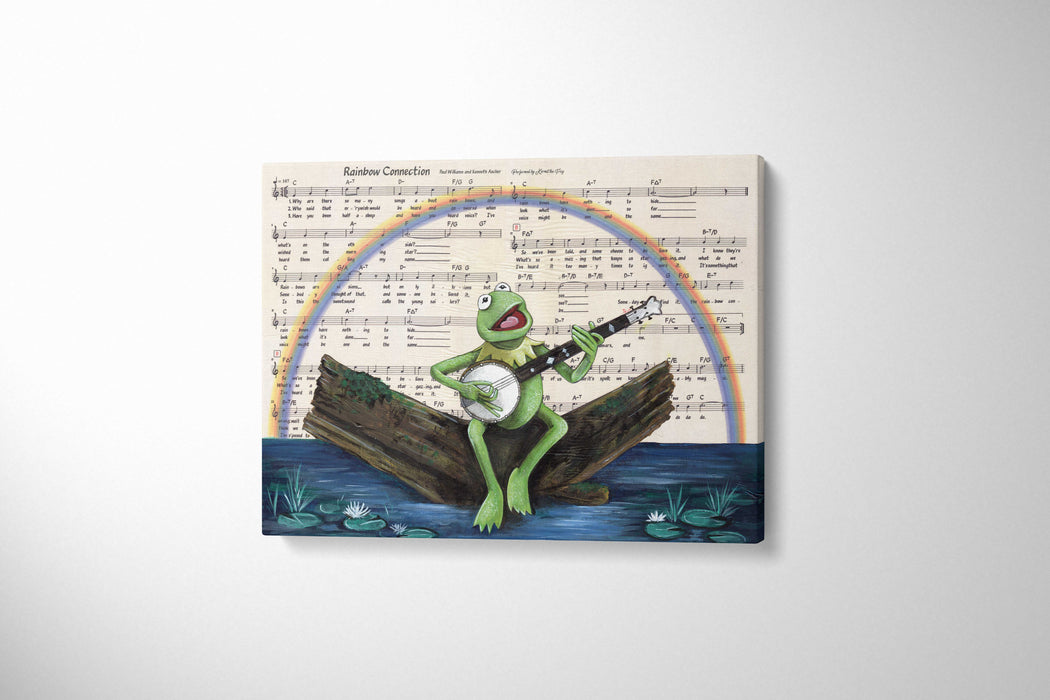 Canvas Print of Rainbow Connection