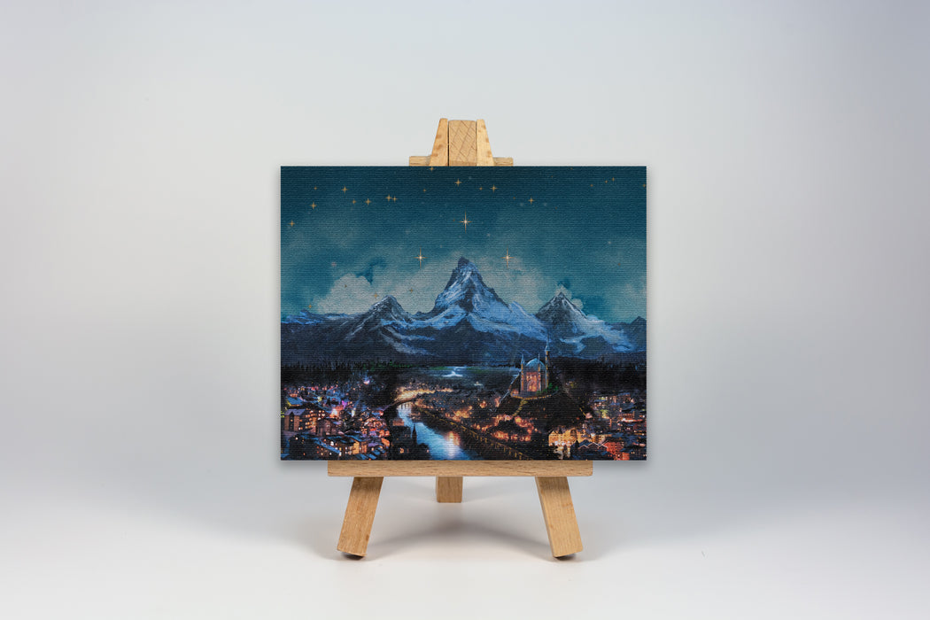Mini Canvas Print of The Court of Dreams Starfall