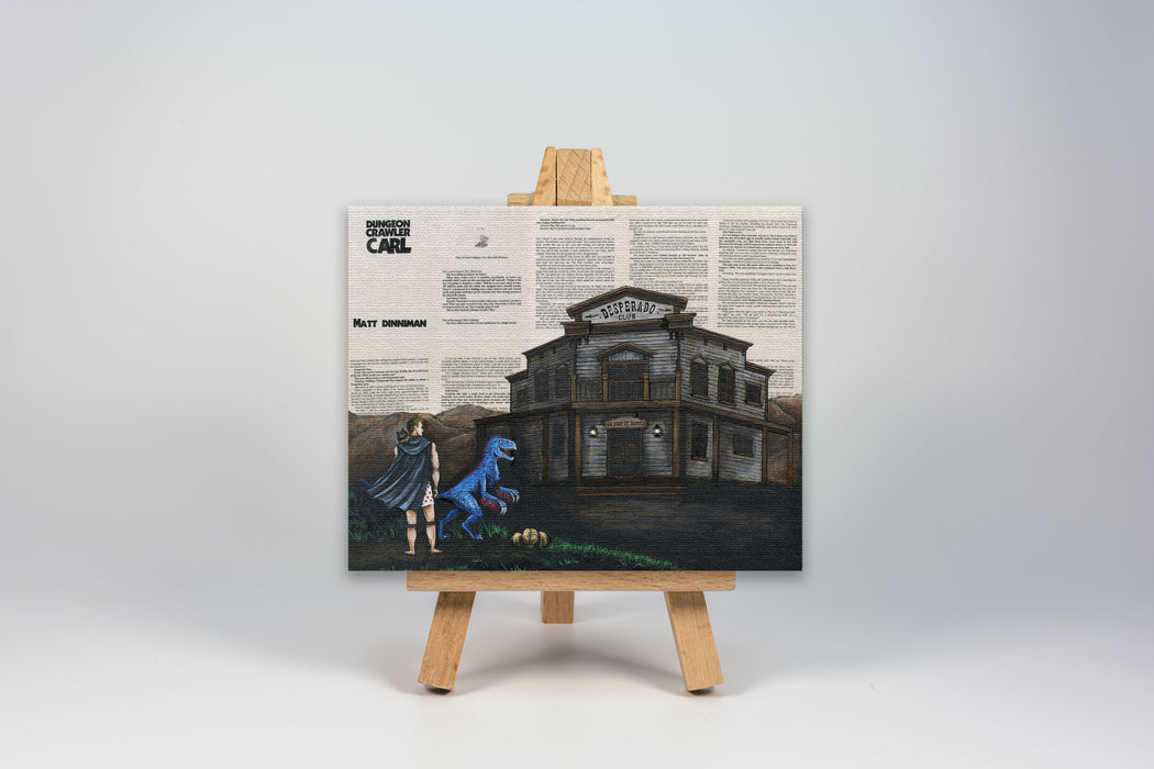 Mini Canvas Print of The Desperado Club