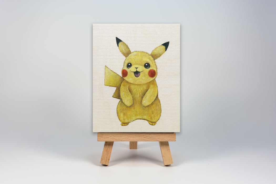 Mini Canvas Print of Pika Pika