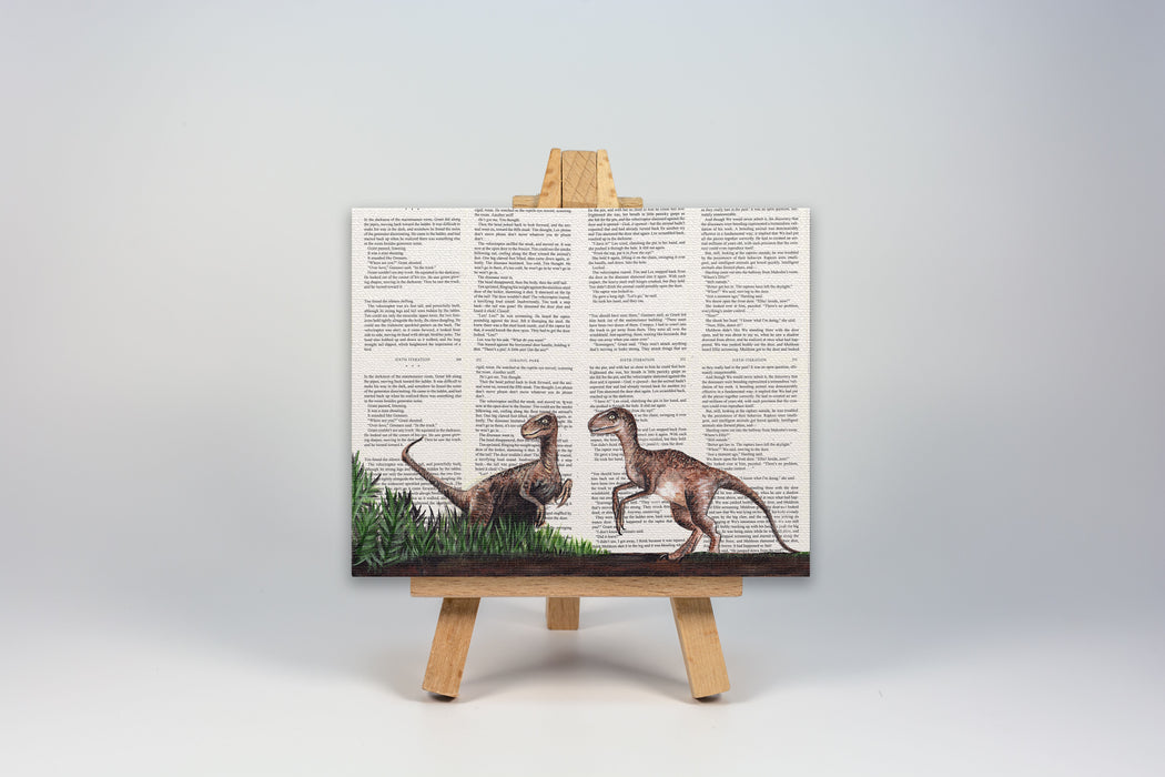 Mini Canvas Print of Raptors