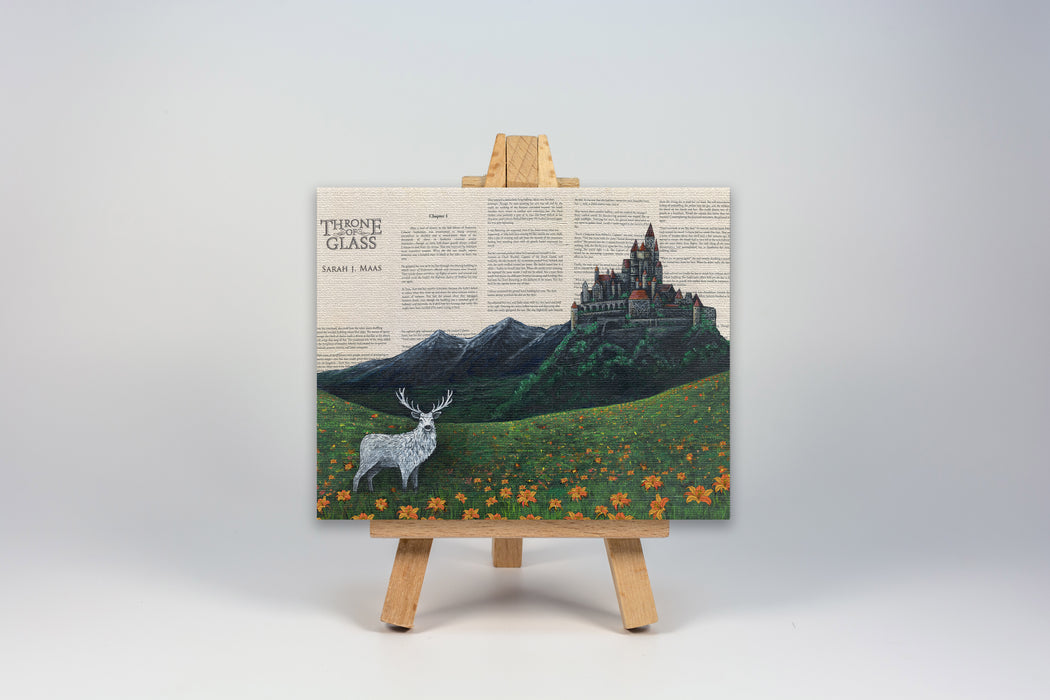 Mini Canvas Print of Terrasen and The Lord of the North - Kay Pop Art Studio
