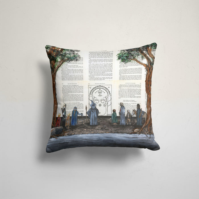 Pillow Case of The Gates of Moria