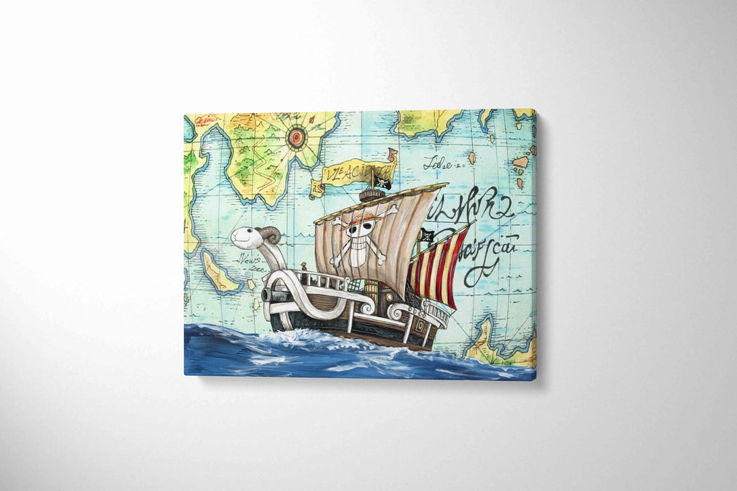 Canvas Print of Going Merry Pirate Ship