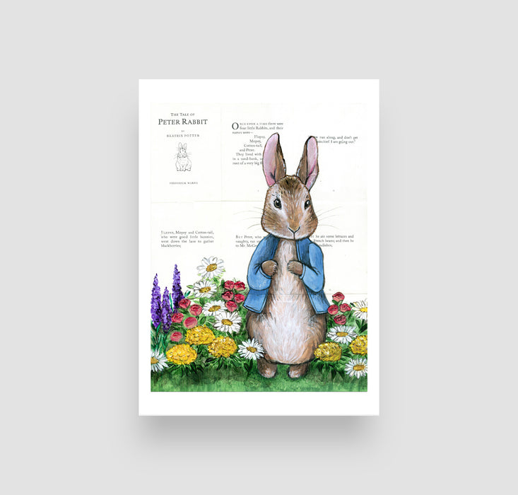 5" x 7" Paper Print of Peter Rabbit
