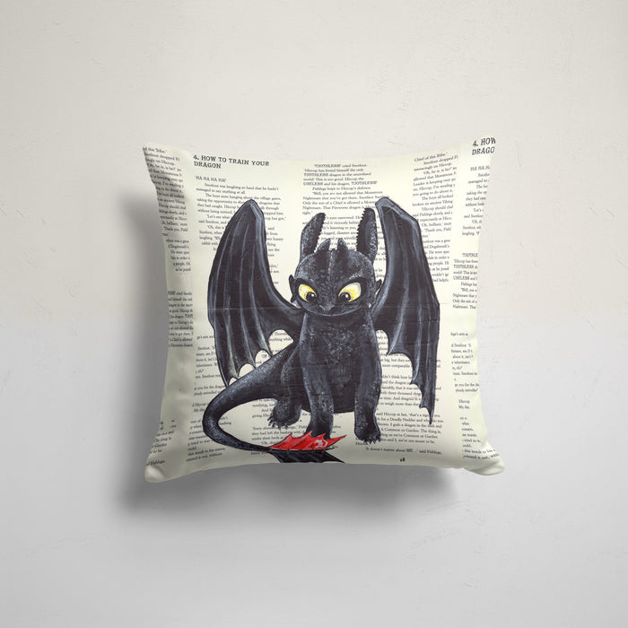 Pillow Case of a Tooth-less Dragon