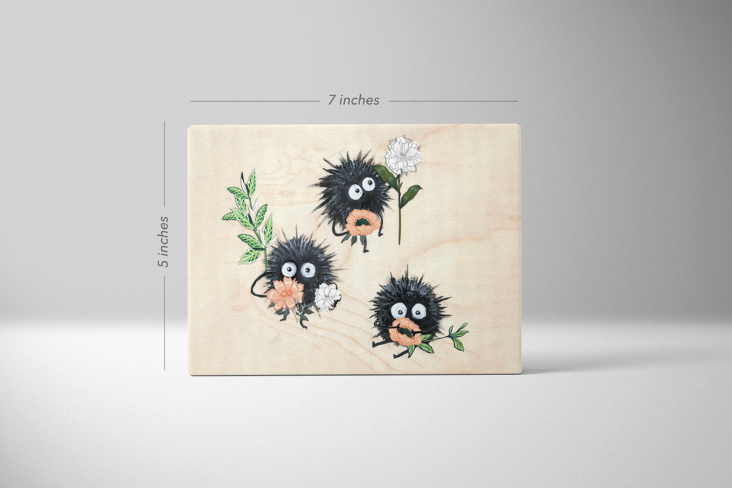 Mini Canvas Print of Soot Sprites