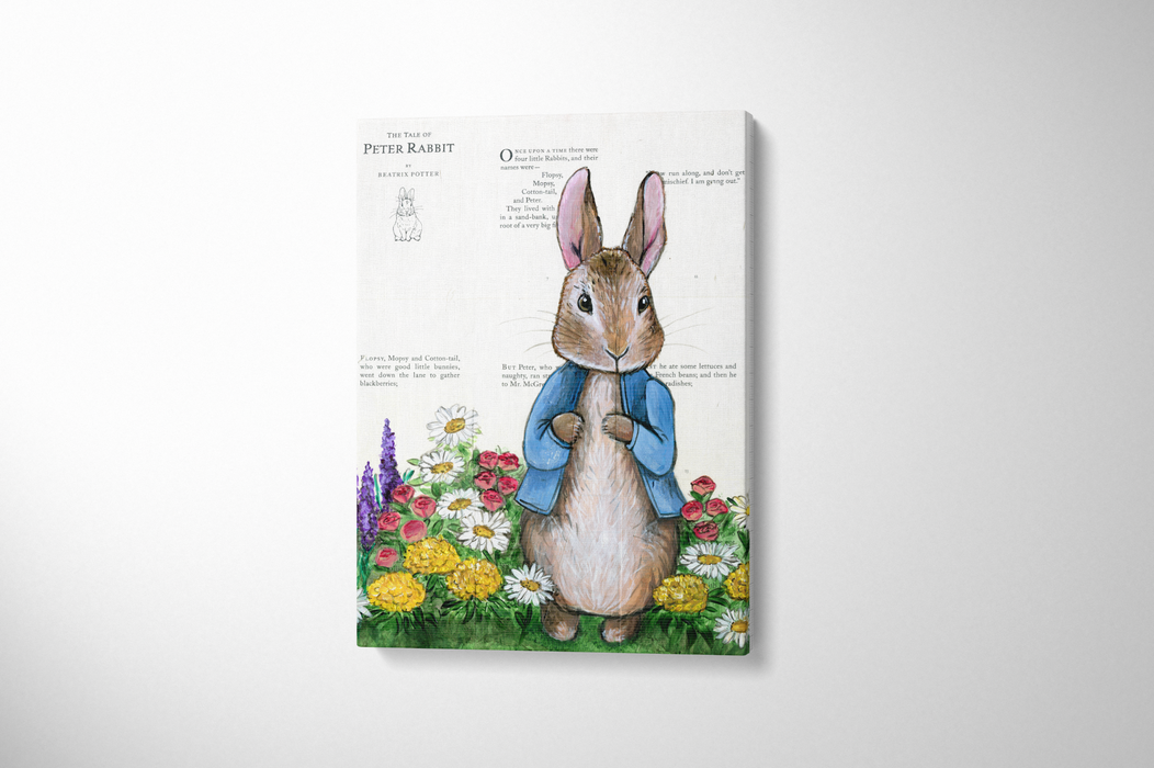 Canvas Print of Peter Rabbit
