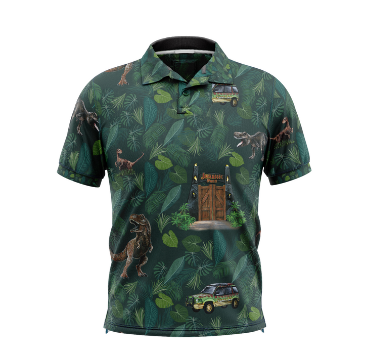 Jurassic Jungle Polo Shirt