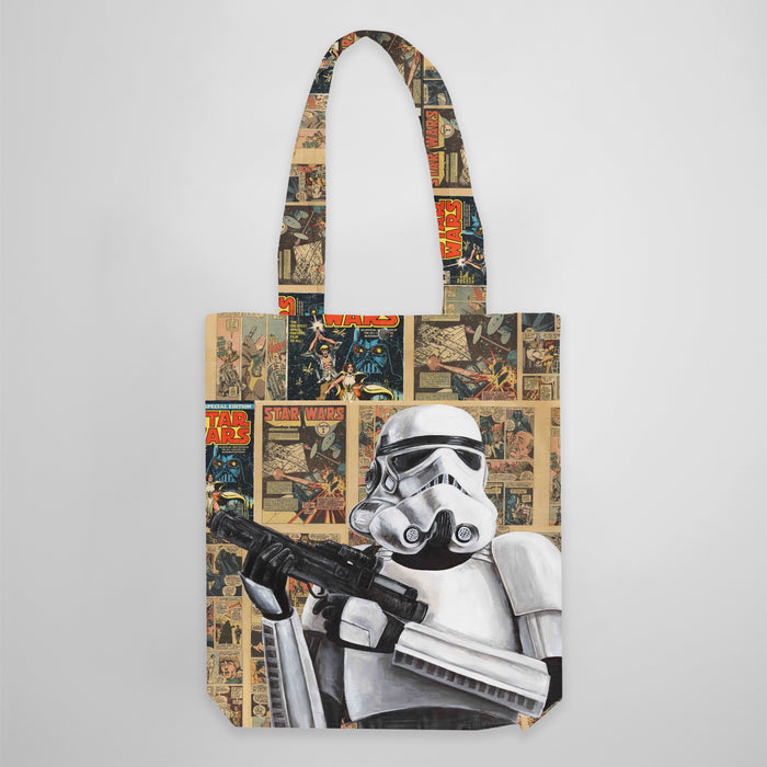 Deluxe Canvas Tote Bag of a Trooper