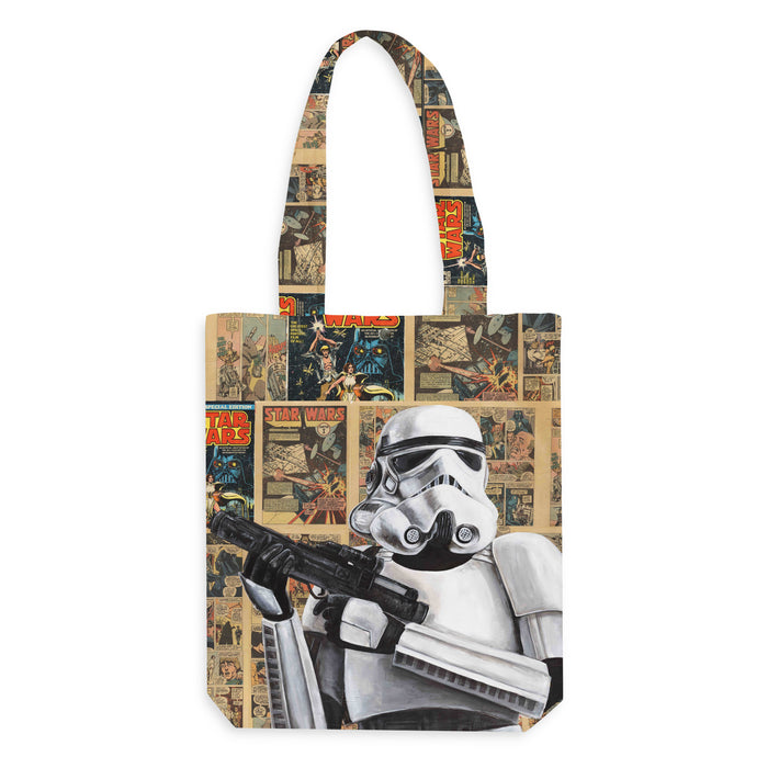 Deluxe Canvas Tote Bag of a Trooper