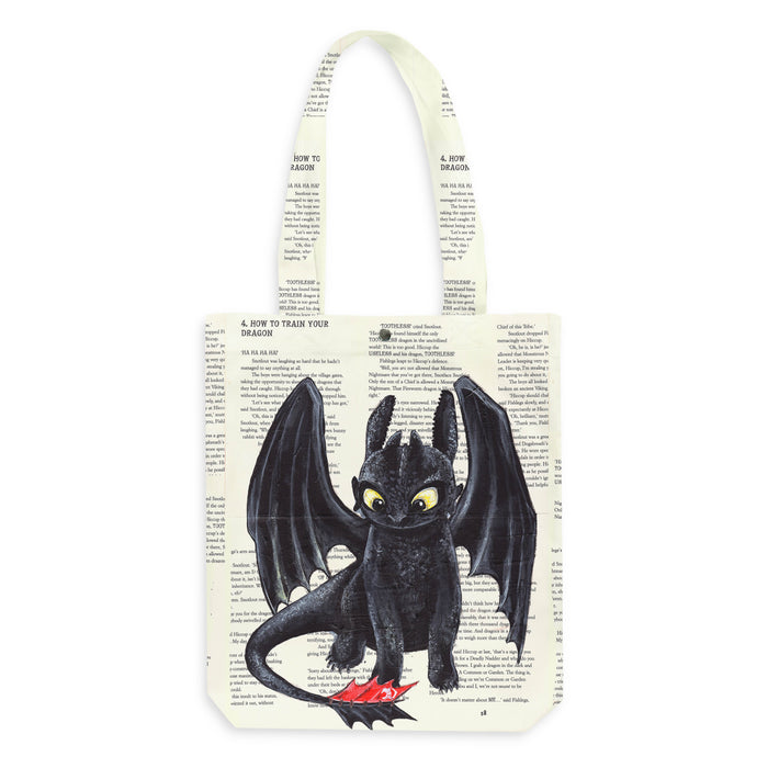 Deluxe Canvas Tote Bag of Tooth-less Dragon