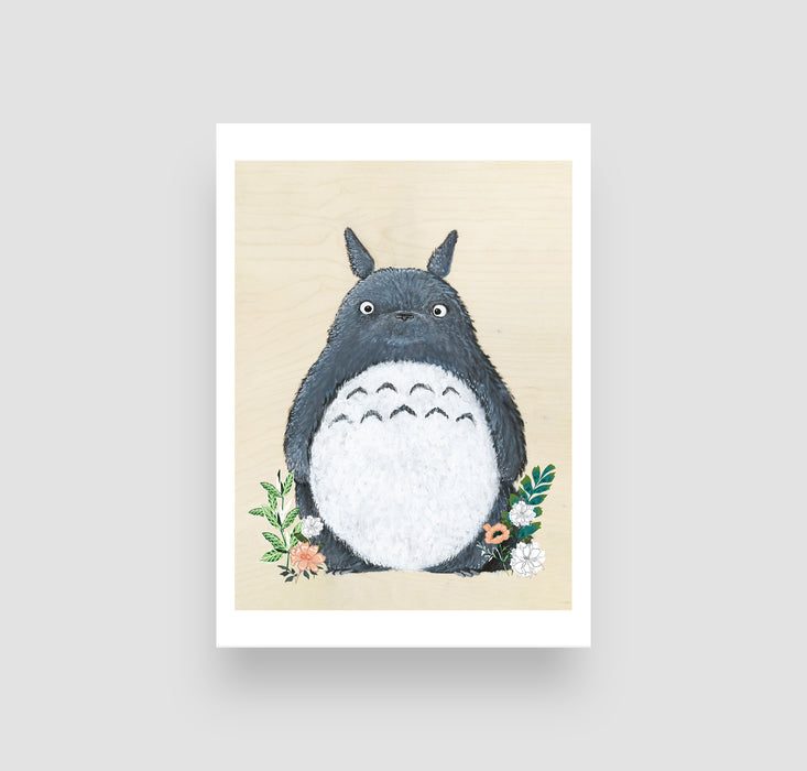 5" x 7" Paper Print of a Friendly Neighbour