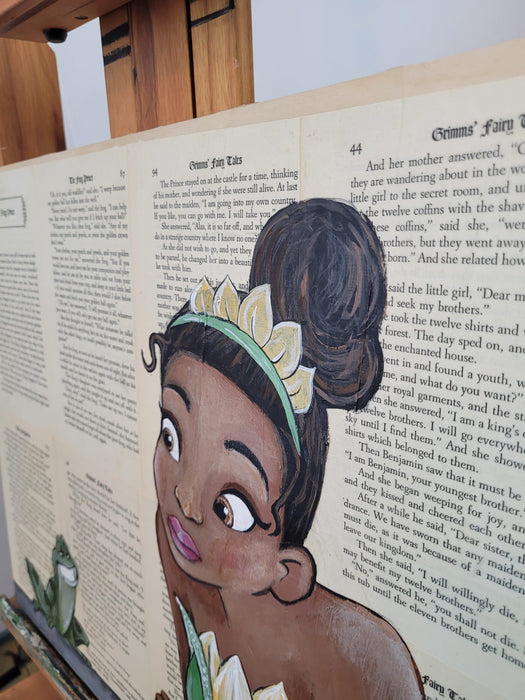 Original Painting of Princess and The Frog