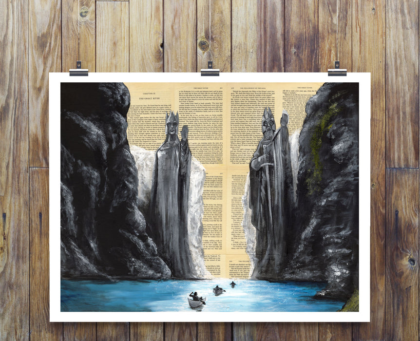 11" x 14" Paper Print of The Pillars of  Kings