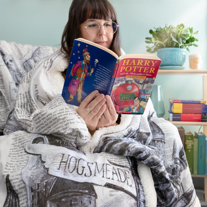 Witchcraft & Wizardry Large Sherpa Blanket
