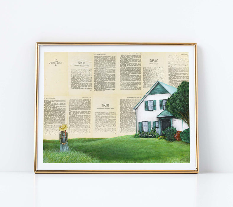 11" x 14" Paper Print of Anne of Green Gables