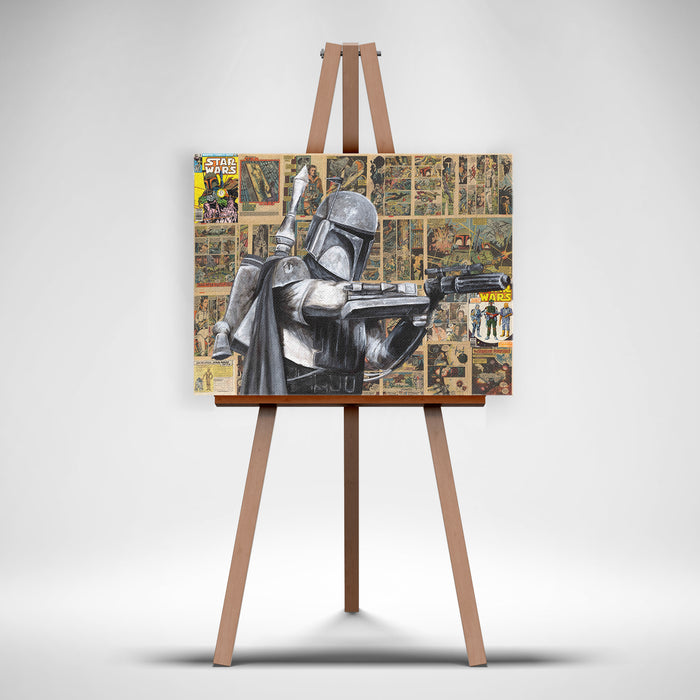 Canvas Print of a Bounty Hunter
