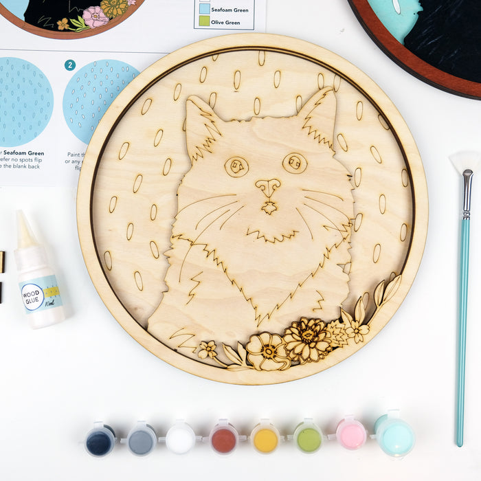 Paint your Cat Art Kit