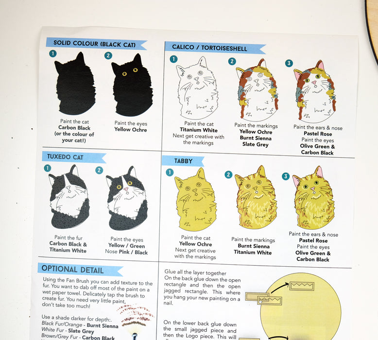 Paint your Cat Art Kit