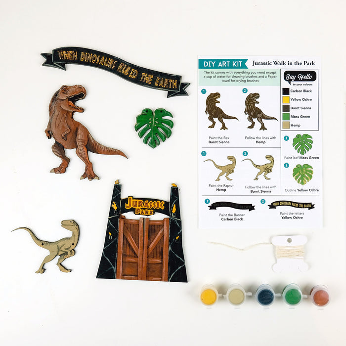 Jurassic Art Kit