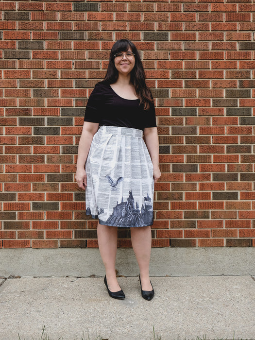 Witchcraft & Wizardry Skirt with Pockets