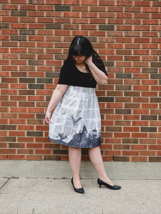 Witchcraft & Wizardry Skirt with Pockets