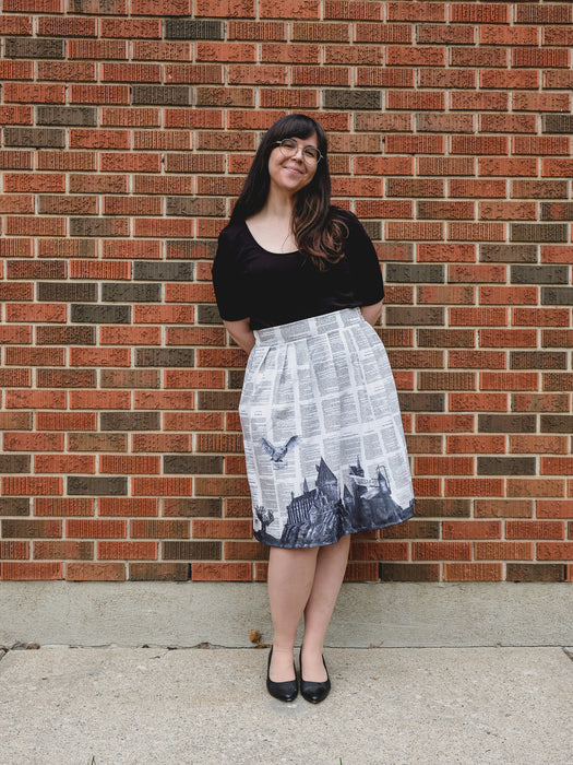 Witchcraft & Wizardry Skirt with Pockets