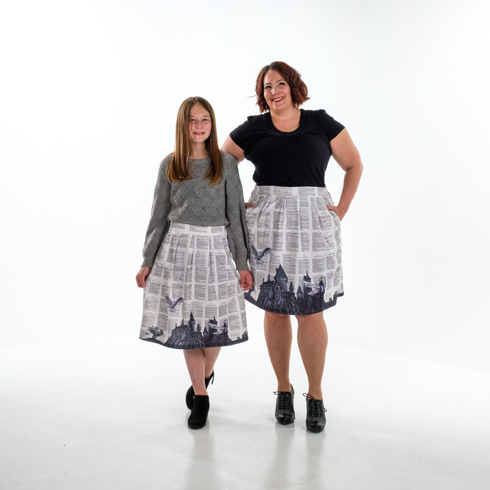 Witchcraft & Wizardry Skirt with Pockets