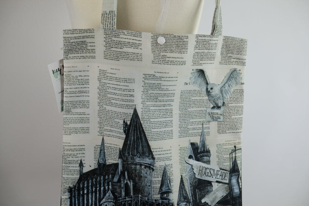 Deluxe Canvas Tote Bag of  Witchcraft and Wizardry