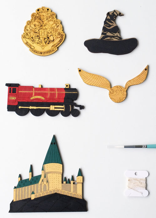 The Philosopher Stone Painted Ornaments *DISPLAY Painted by Kay