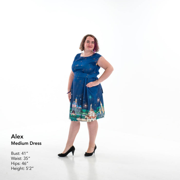 Happily Ever After Tie Wrap Dress with Pockets