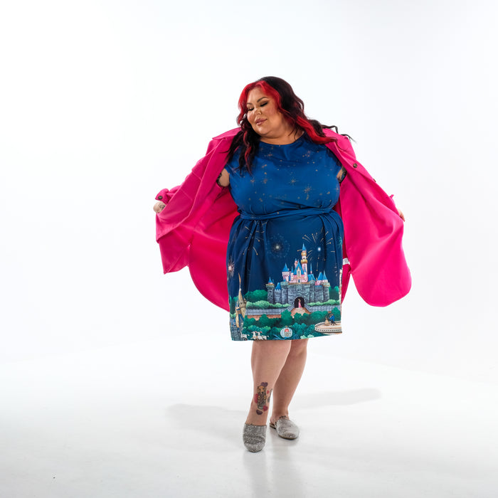 Happily Ever After Tie Wrap Dress with Pockets