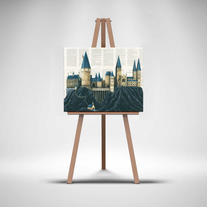 Canvas Print of a School of Witchcraft and Wizardry